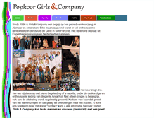 Tablet Screenshot of girlsandcompany.nl